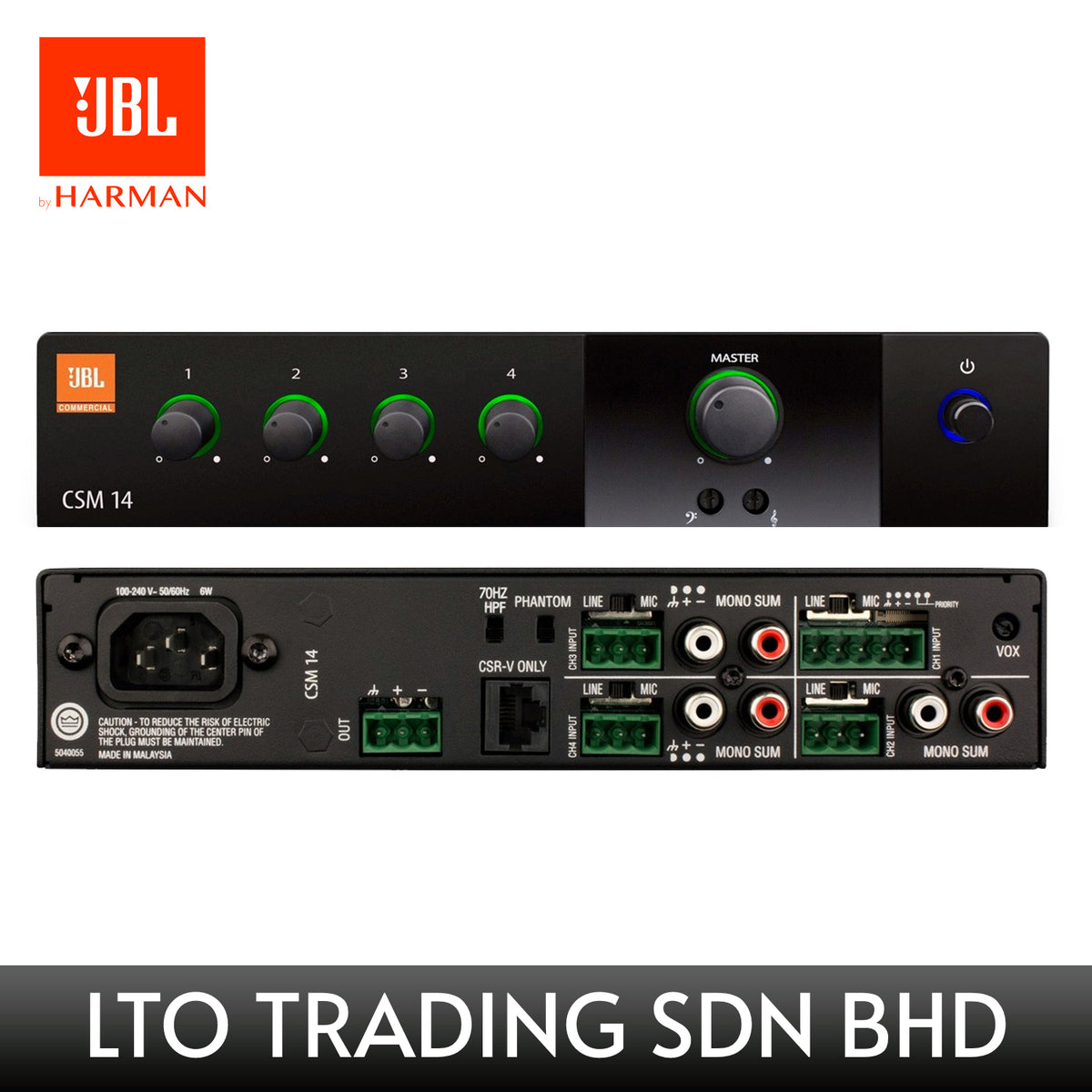 JBL CSM14 Mixer PA SYSTEM MALAYSIA Design and Build with Public