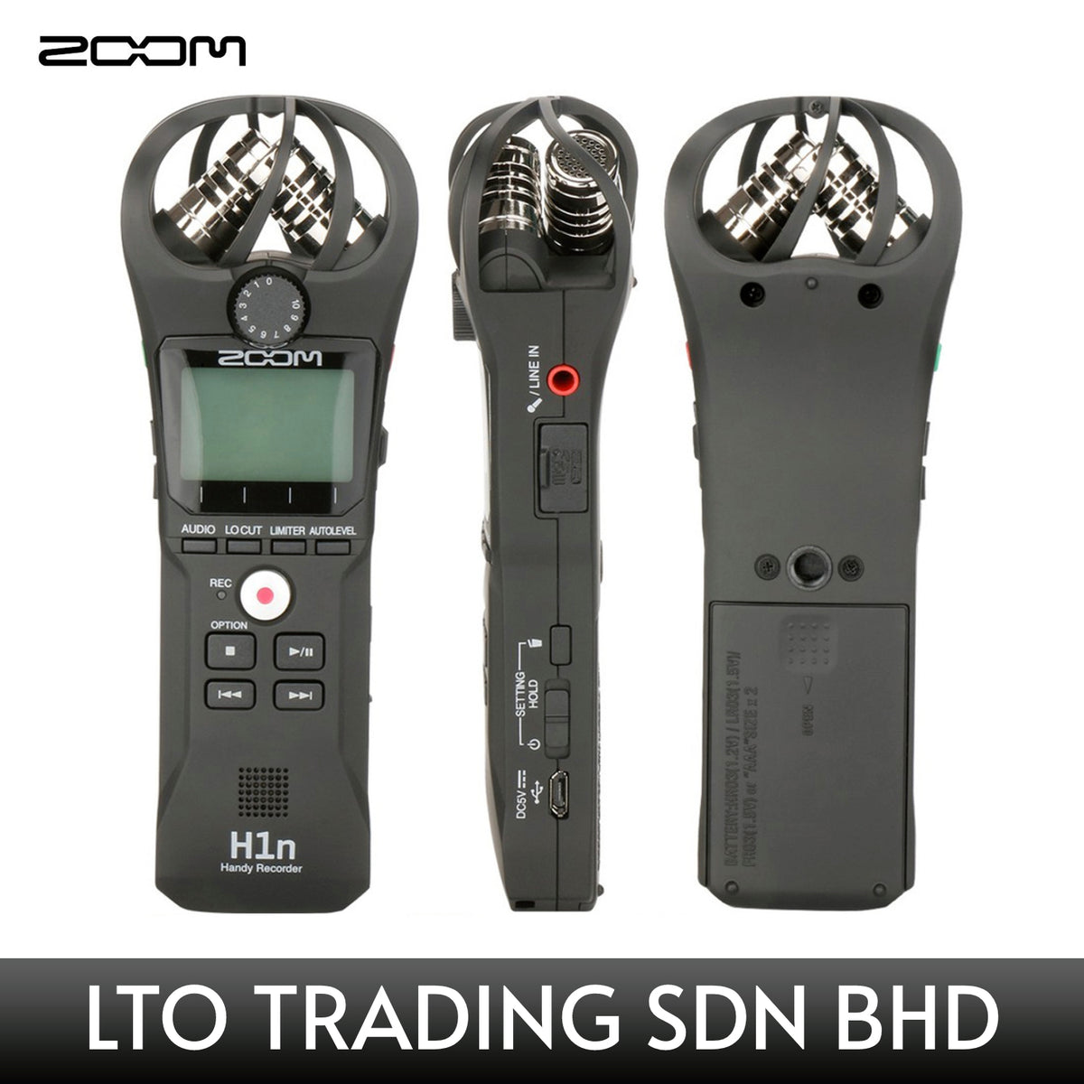 Zoom H1n, Handy Recorder (H1N/H1n/h1n) - AST Music Sdn Bhd