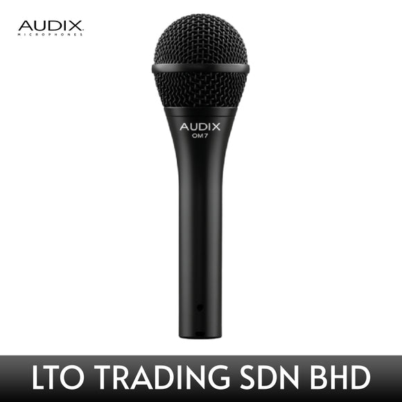 AUDIX OM7 PROFESSIONAL DYNAMIC VOCAL MICROPHONE – PA SYSTEM
