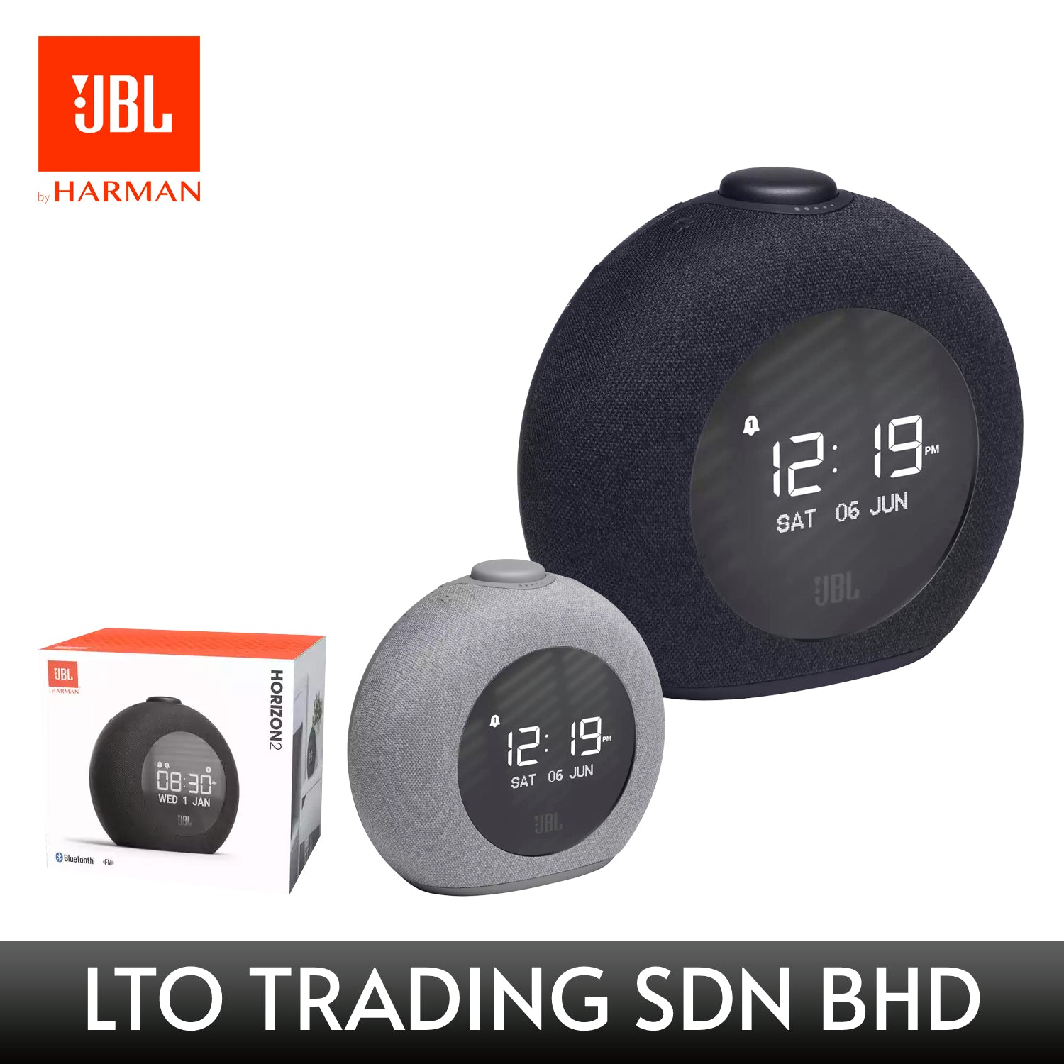 JBL Horizon 2 Clock with Bluetooth PA SYSTEM MALAYSIA - Design and Build with Public Address System