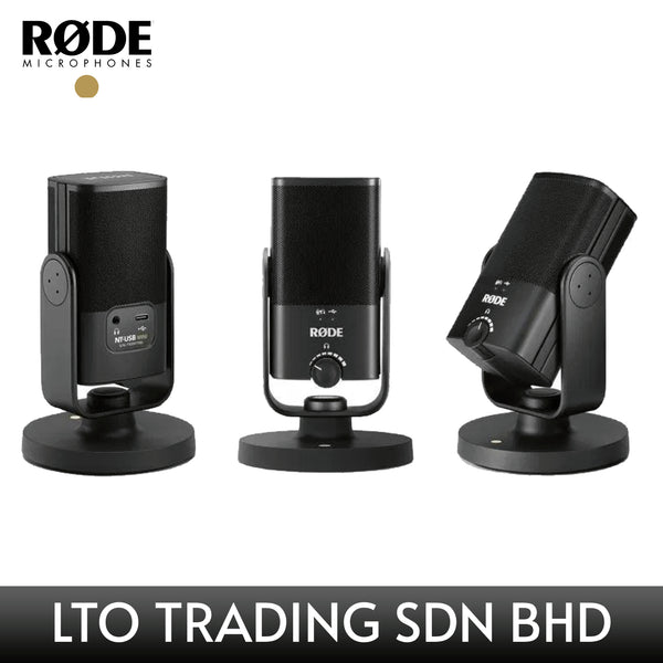 RODE NT-USB MINI Studio-Quality USB Microphone (NTUSB NT USB MINI